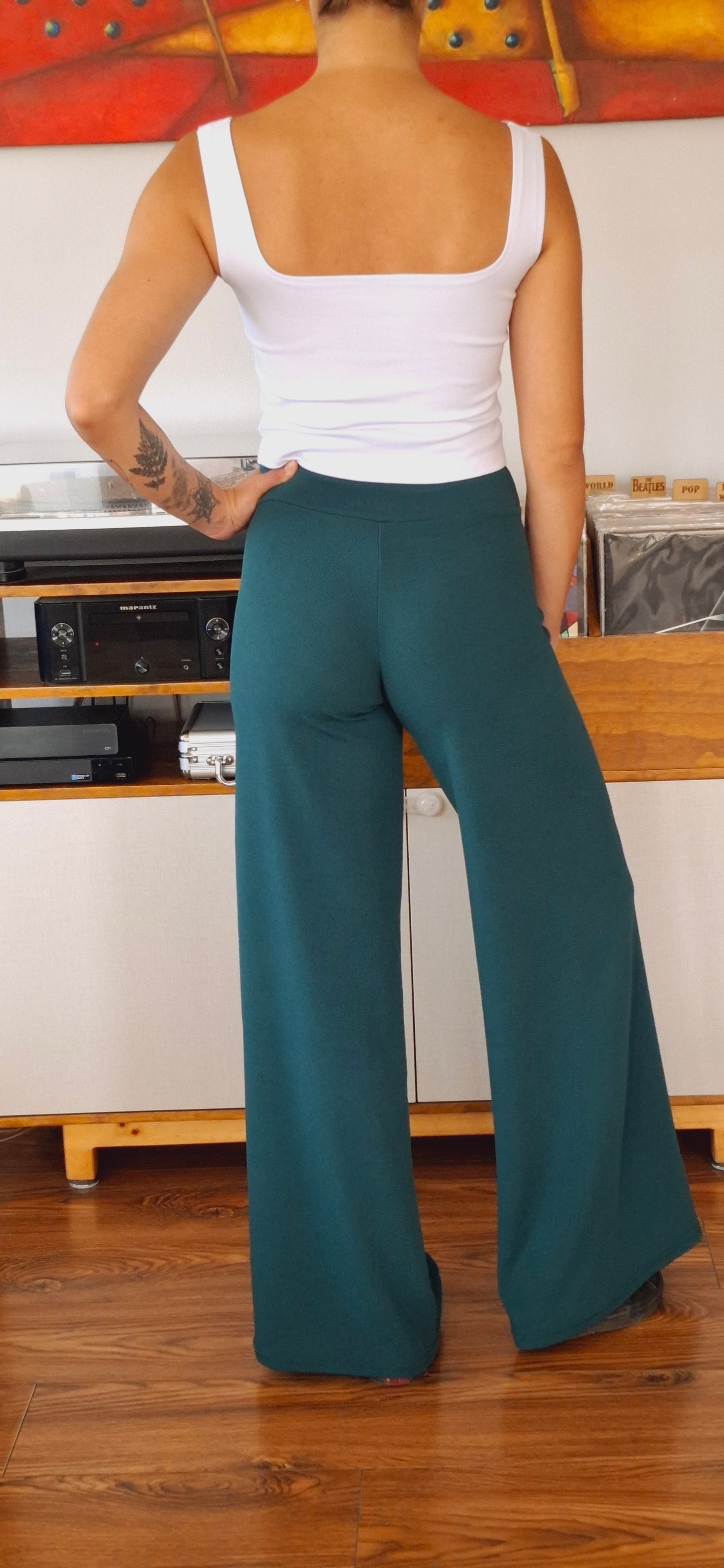 PALAZZOS LUPPE VERDE BOTELLA  (Tela Sofia)