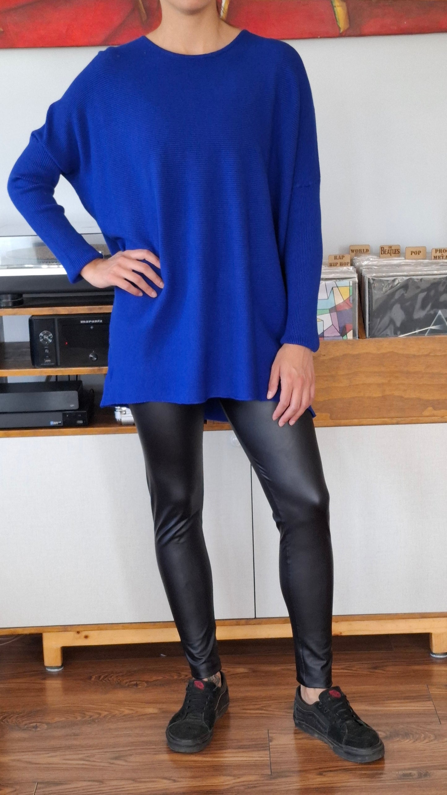 SWEATER ELOISA AZULINO