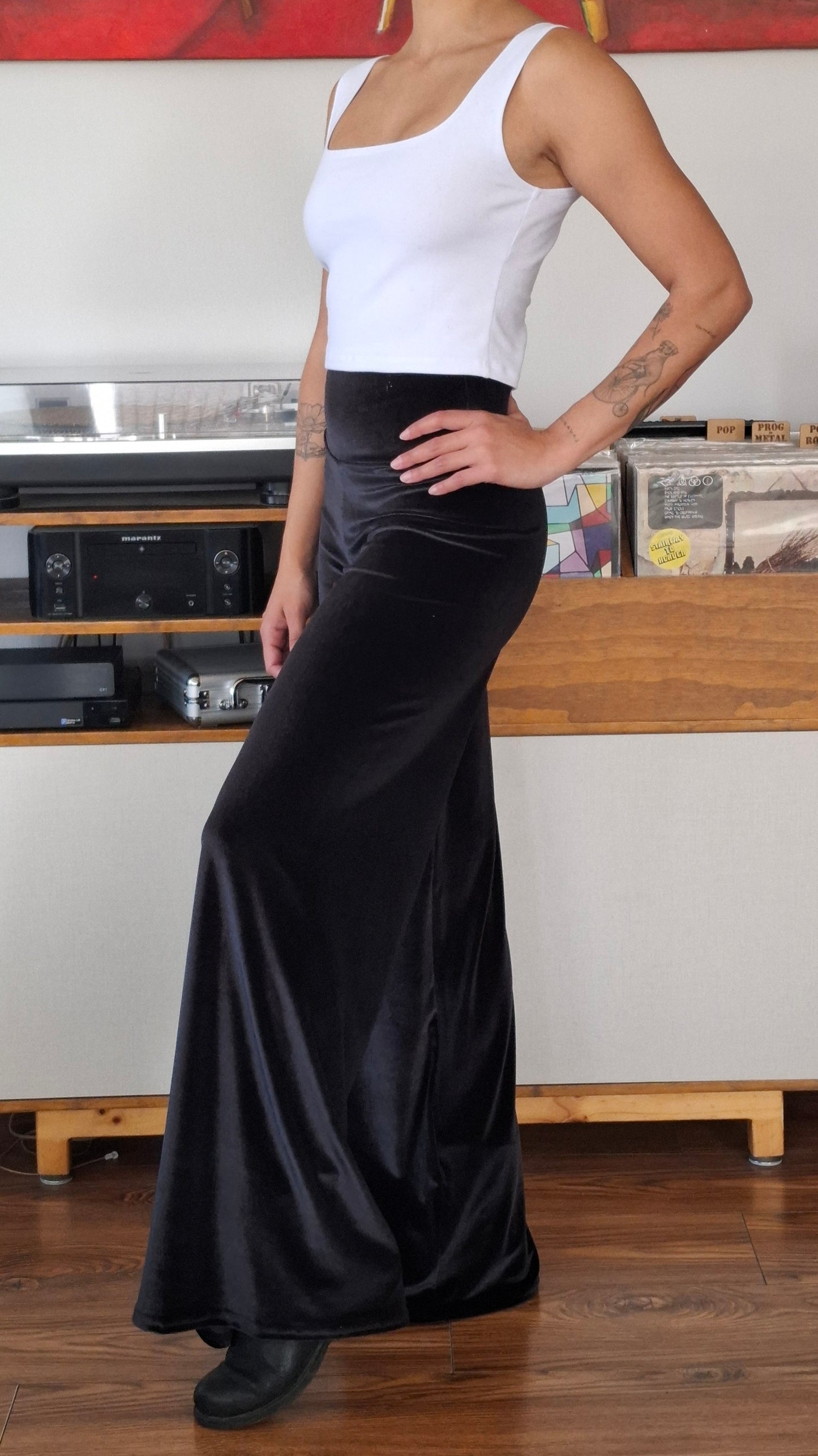 PALAZZO TERCIOPELO NEGRO