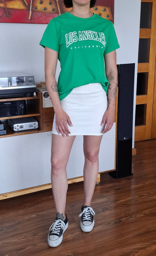 MINI FALDA BLANCA