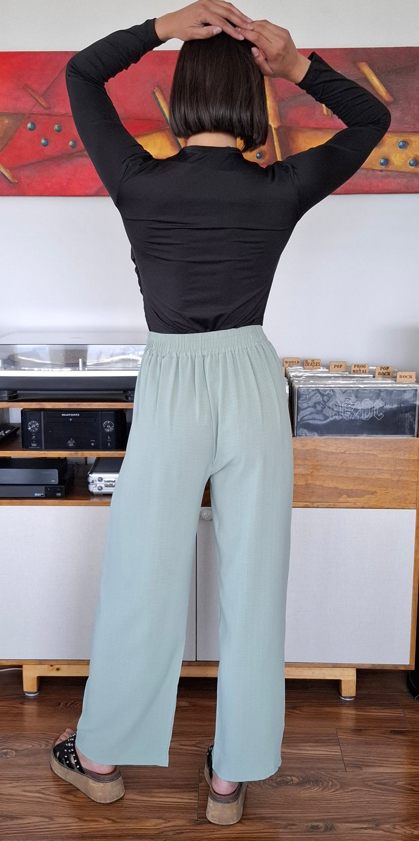 POLERA BASIC CLASIC NEGRA