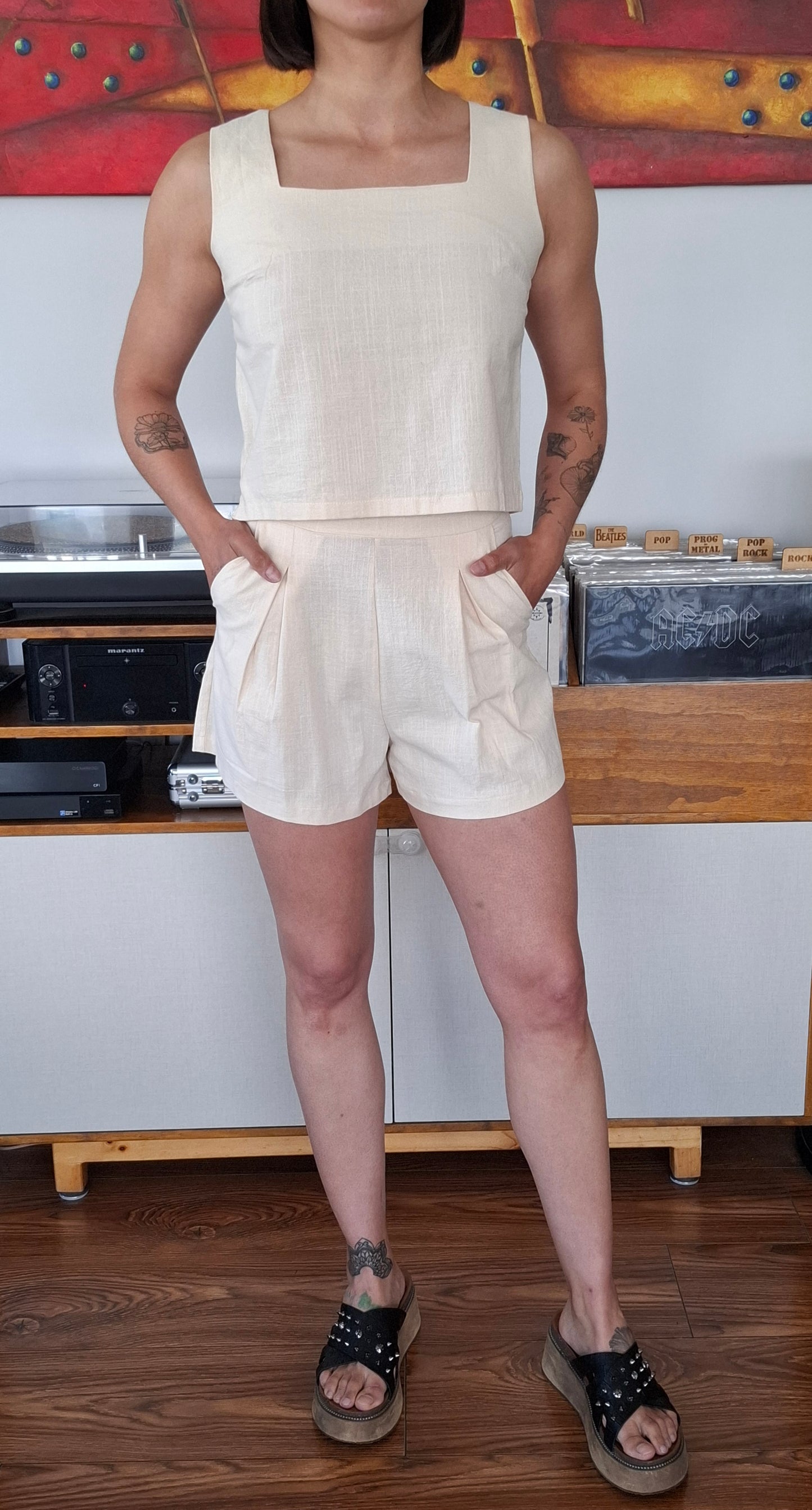 CONJUNTO 2 PIEZAS CRUDO