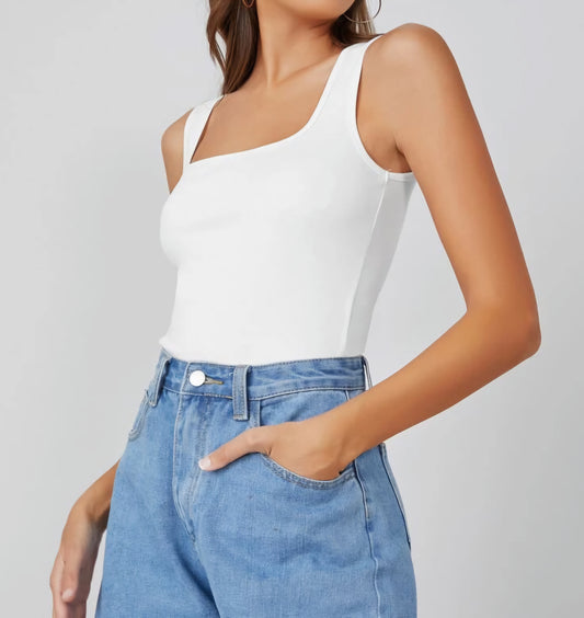 POLERAS TOP BASIC 1 BLANCA