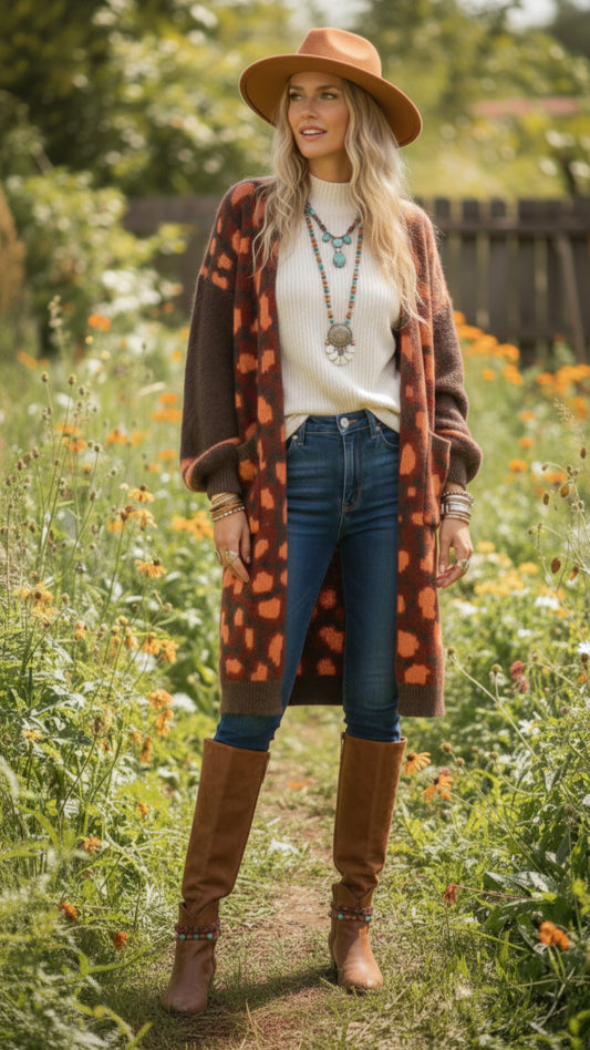 CHALECO TAPADO PRINT