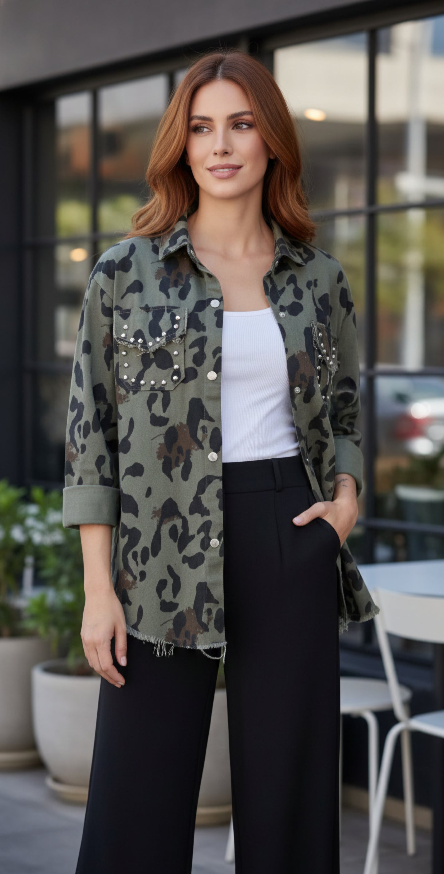 CHAQUETA NAI  (tipo camisa gruesa)
