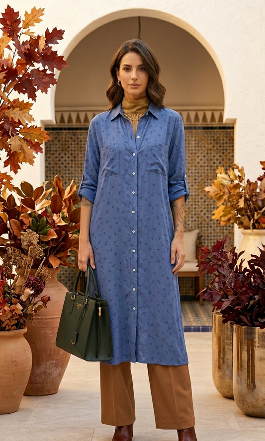 BLUSON AZUL ESTRELLAS