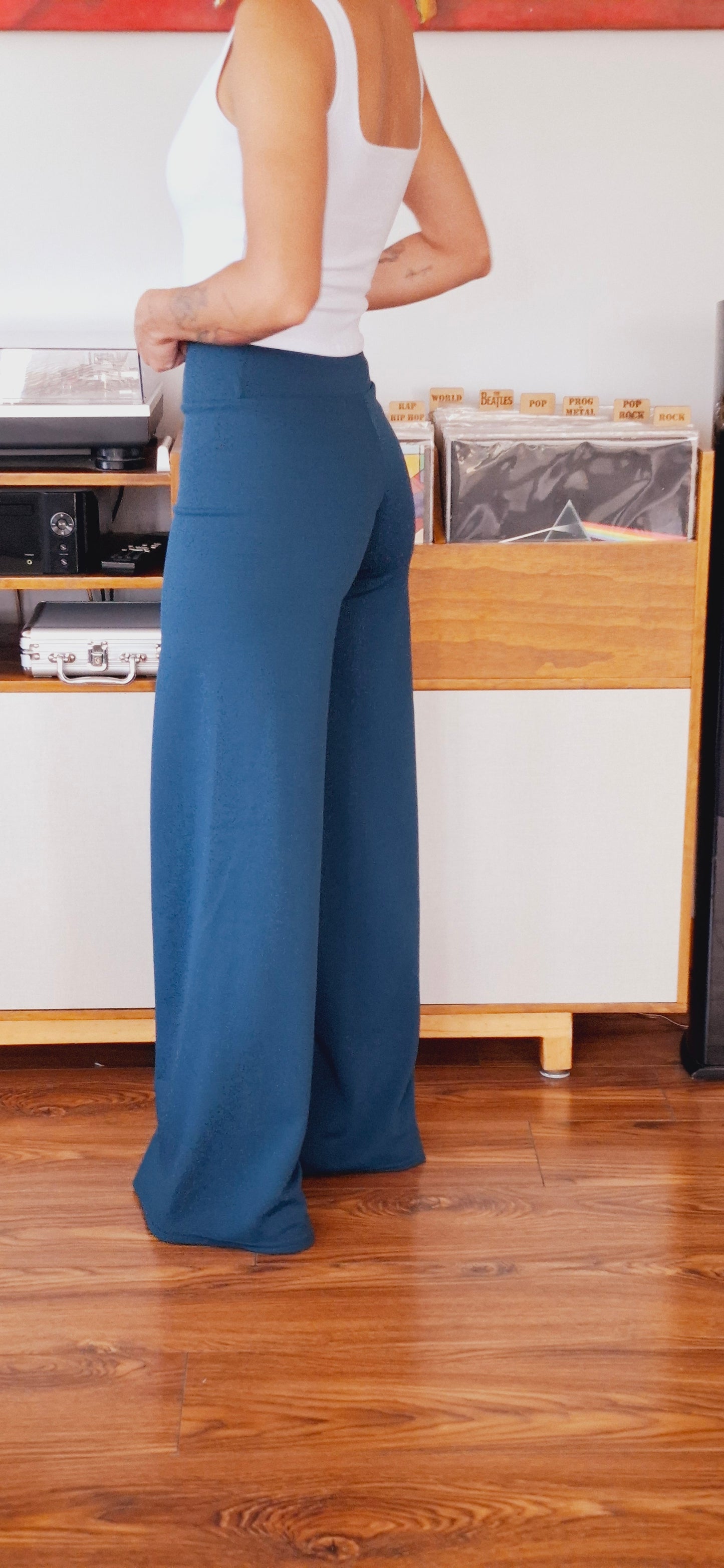 PALAZZOS LUPPE VERDE PETROLEO (Tela Sofia)