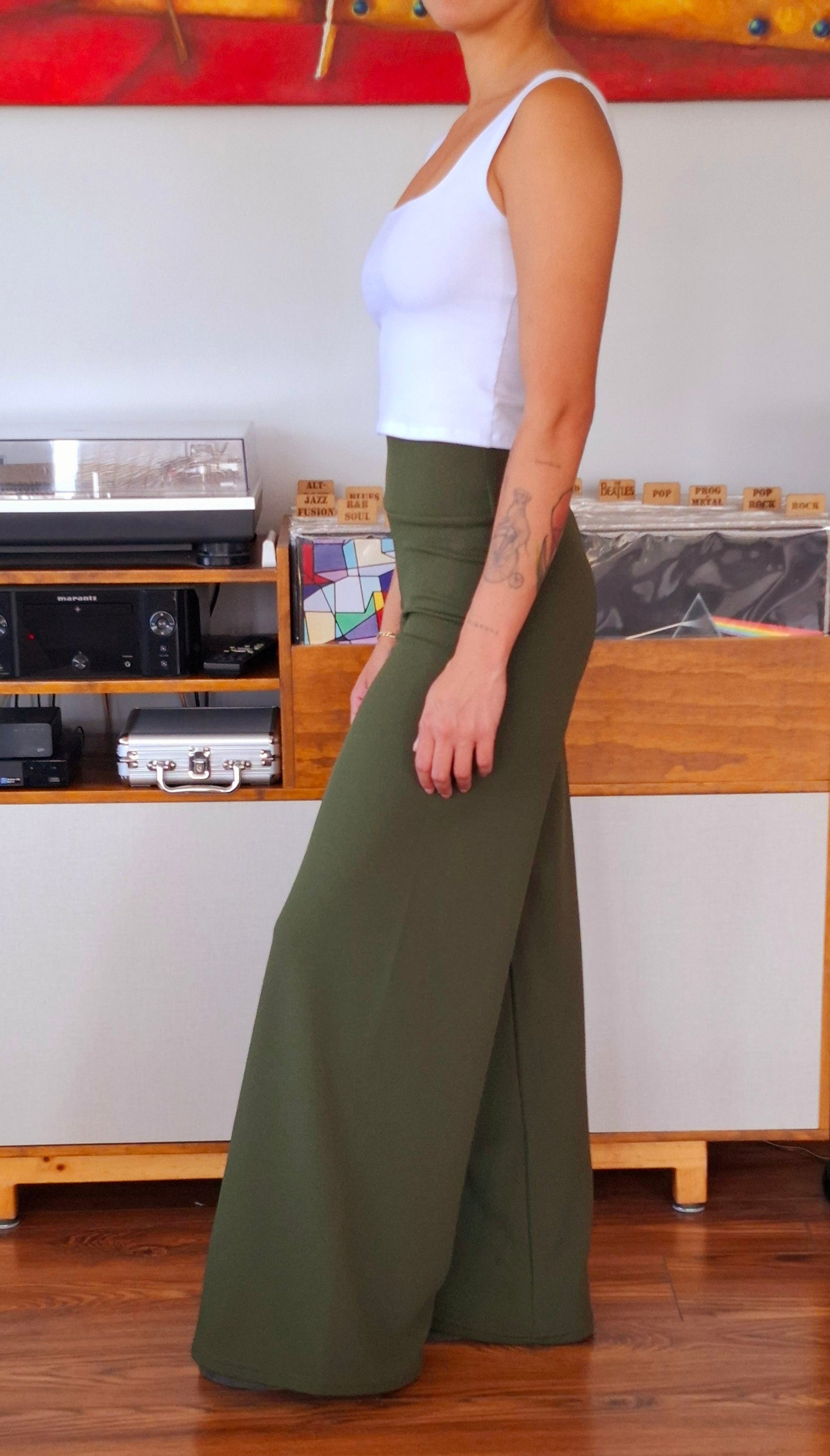 PALAZZOS LUPPE VERDE OLIVO  (Tela Sofia)