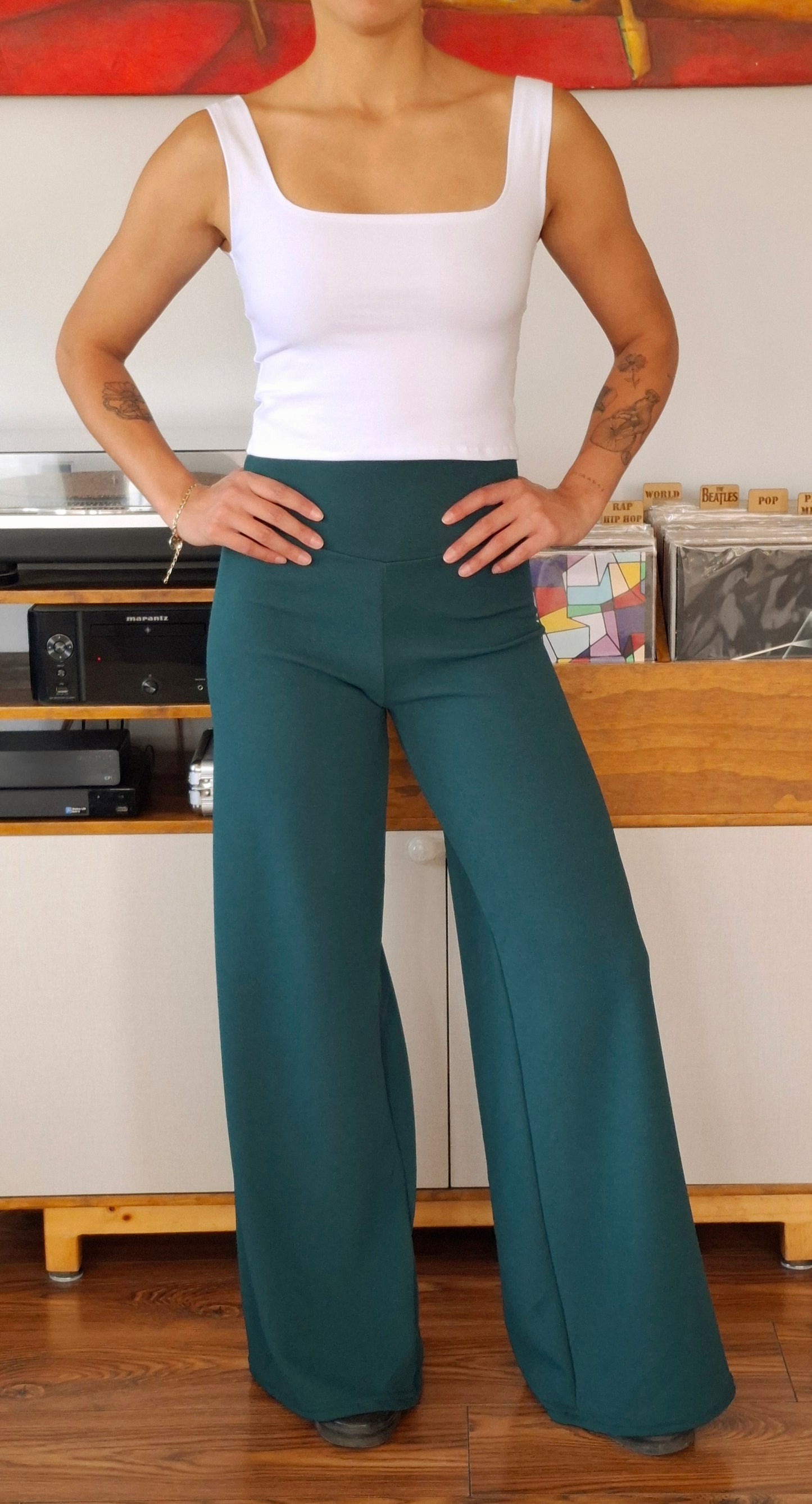 PALAZZOS LUPPE VERDE BOTELLA  (Tela Sofia)