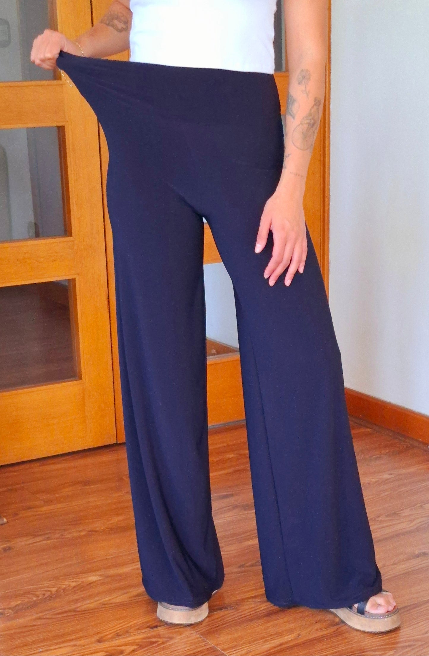 PALAZZO PETRA AZUL MARINO (Tela Americana)