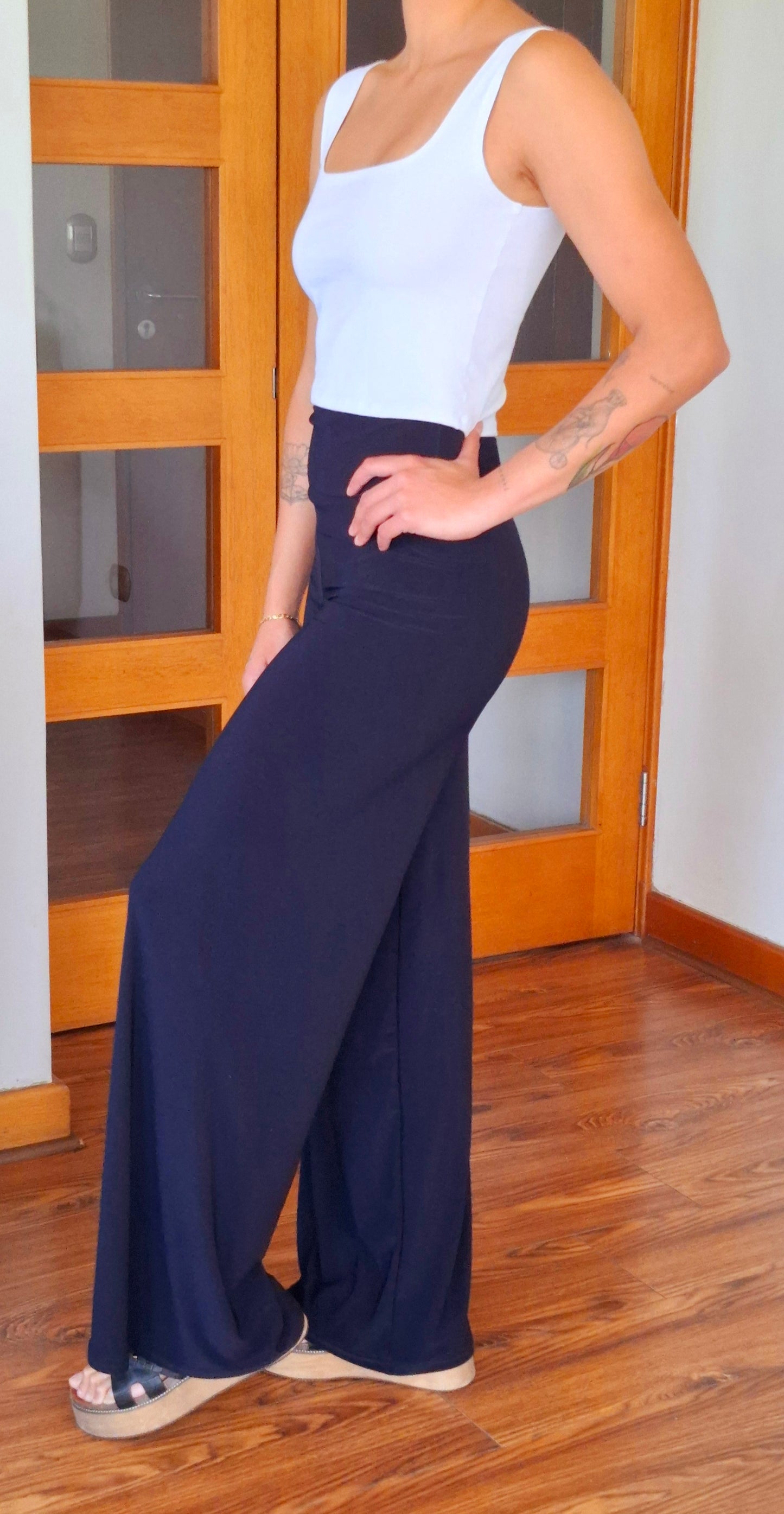 PALAZZO PETRA AZUL MARINO (Tela Americana)