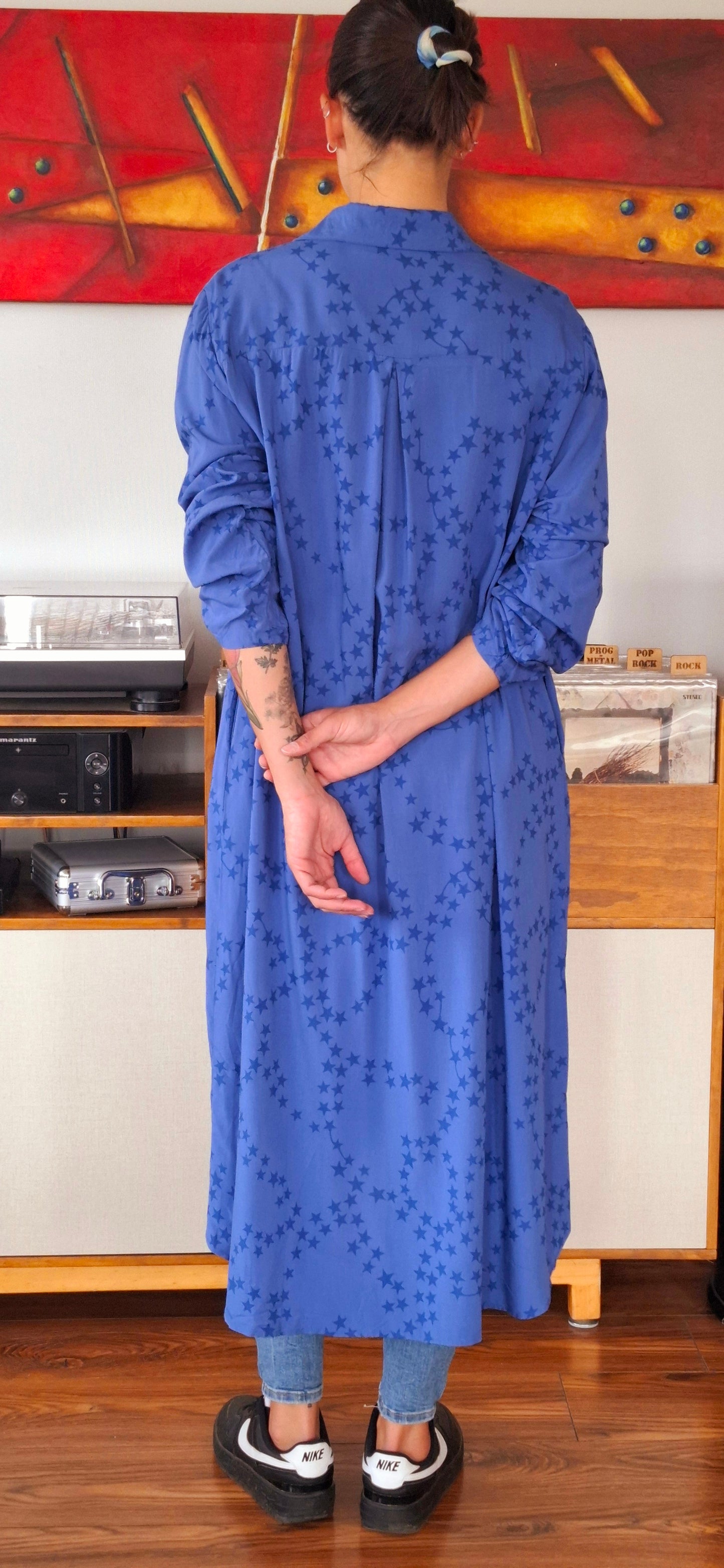 BLUSON AZUL ESTRELLAS