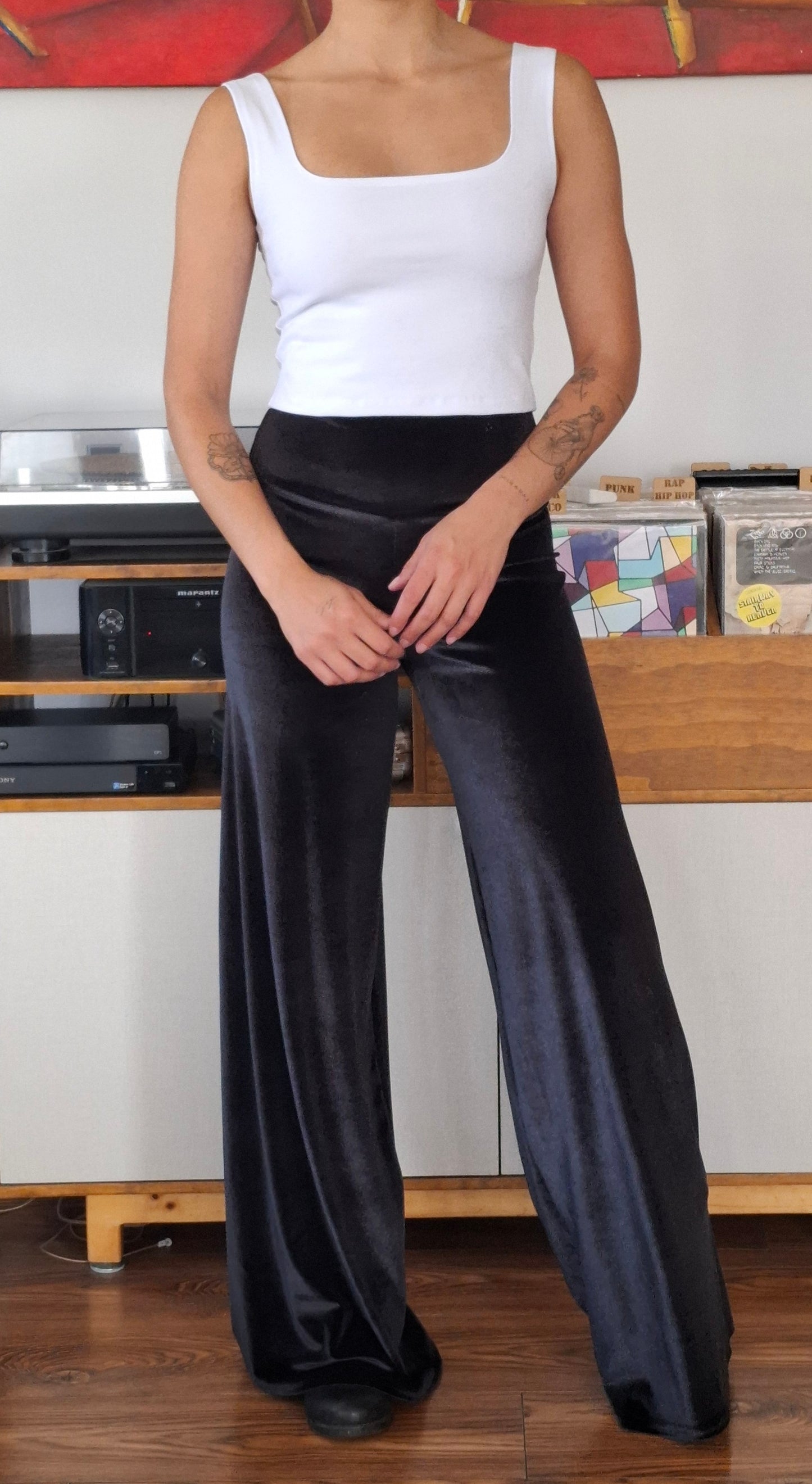 PALAZZO TERCIOPELO NEGRO