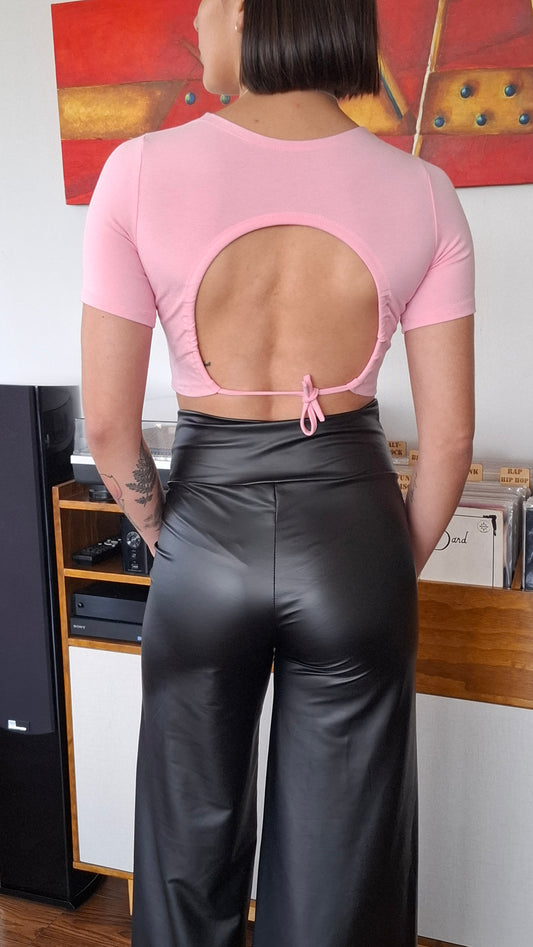 CROP TOP FEVER 4 ROSA