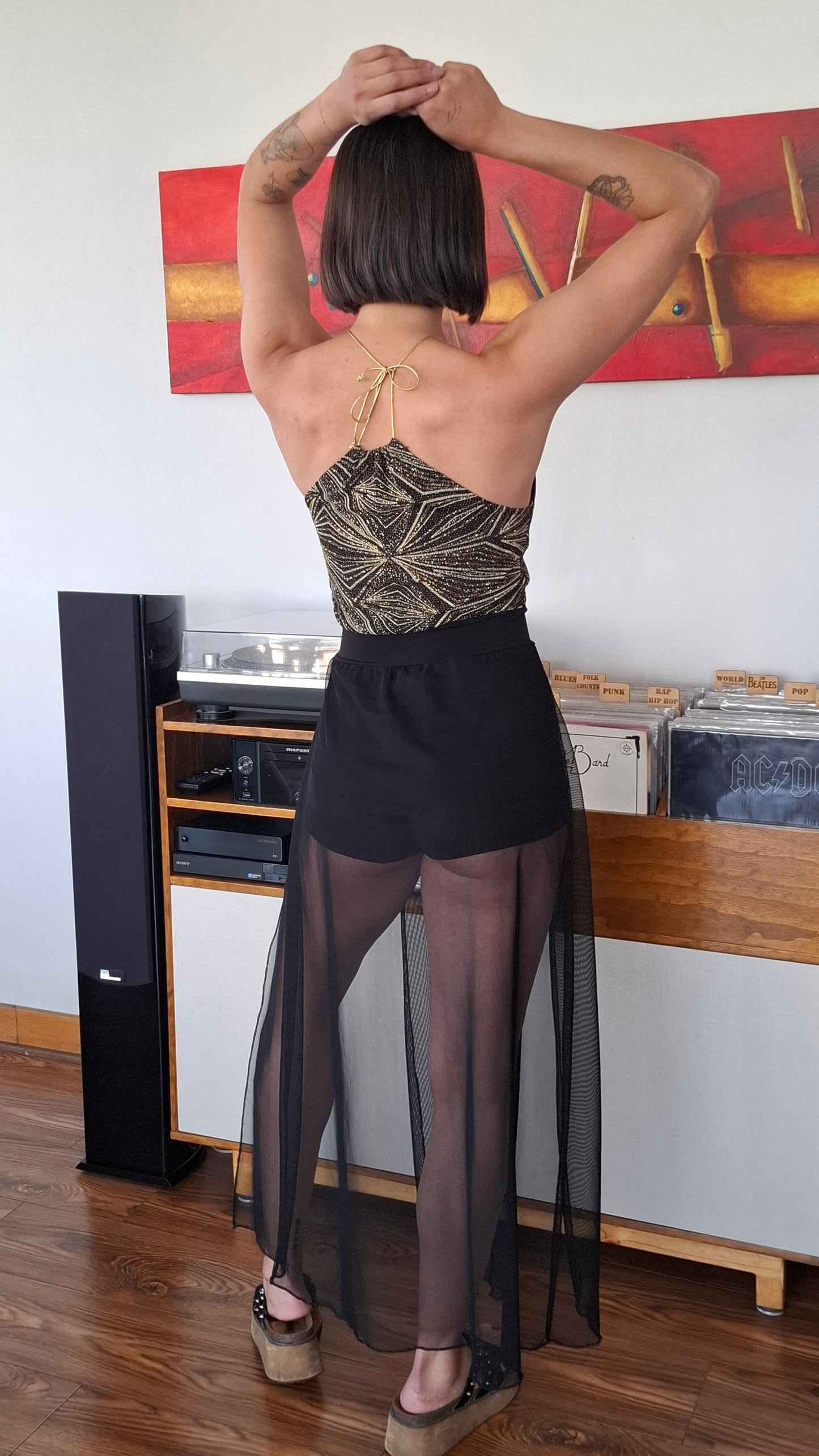 ENTERITO -VESTIDO DE FIESTA