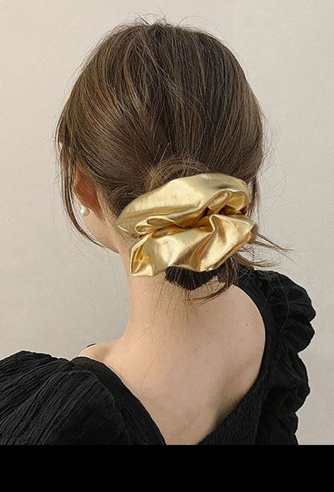 TOTO SCRUNCHIES DORADO