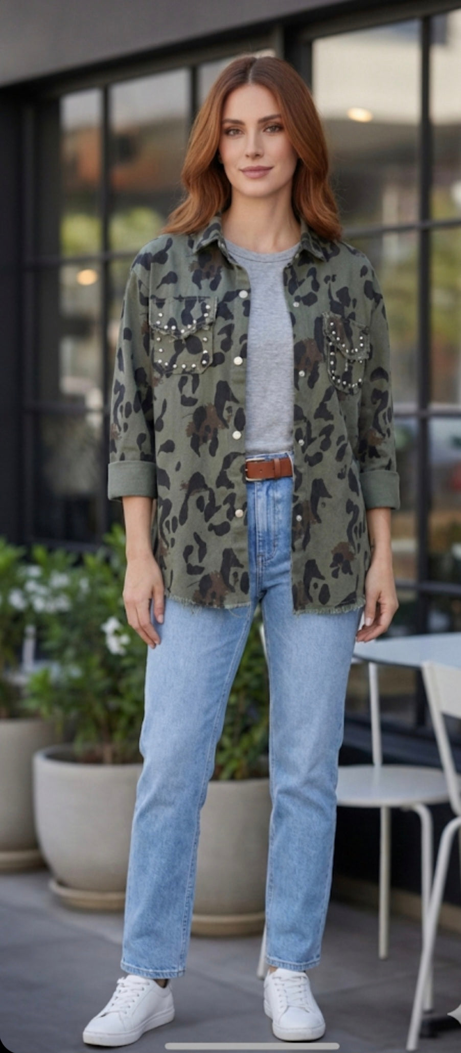 CHAQUETA NAI  (tipo camisa gruesa)