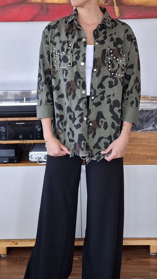 CHAQUETA NAI  (tipo camisa gruesa)