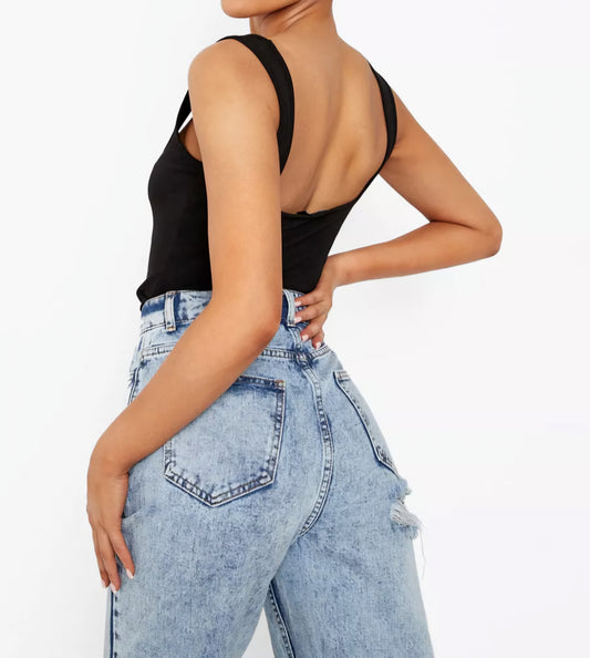 POLERAS TOP BASIC 1 NEGRA